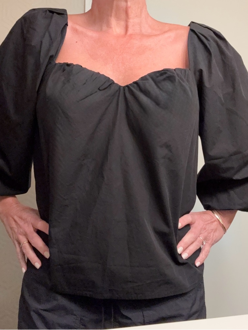 Mare Mare puff sleeve blouse